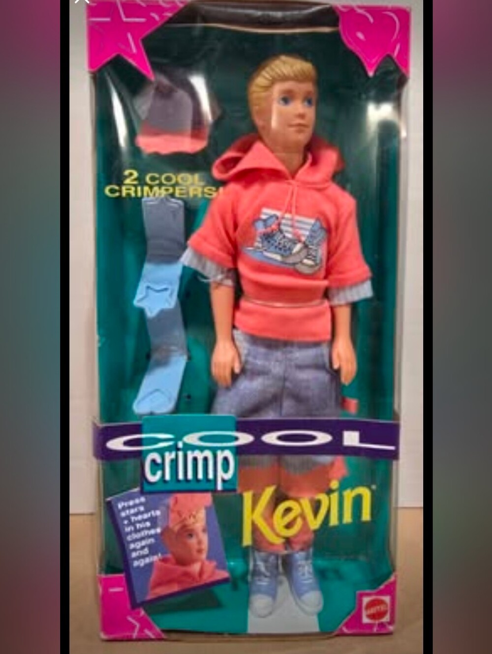 Barbie Cool Crimp Kevin Doll #11549 1993 Mattel